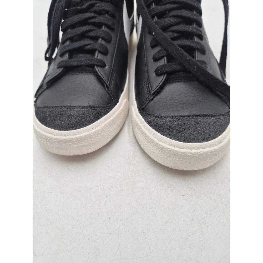 Nike Blazer '77 Vintage Mid Black Sail Size 10.5 Preowend Read Description